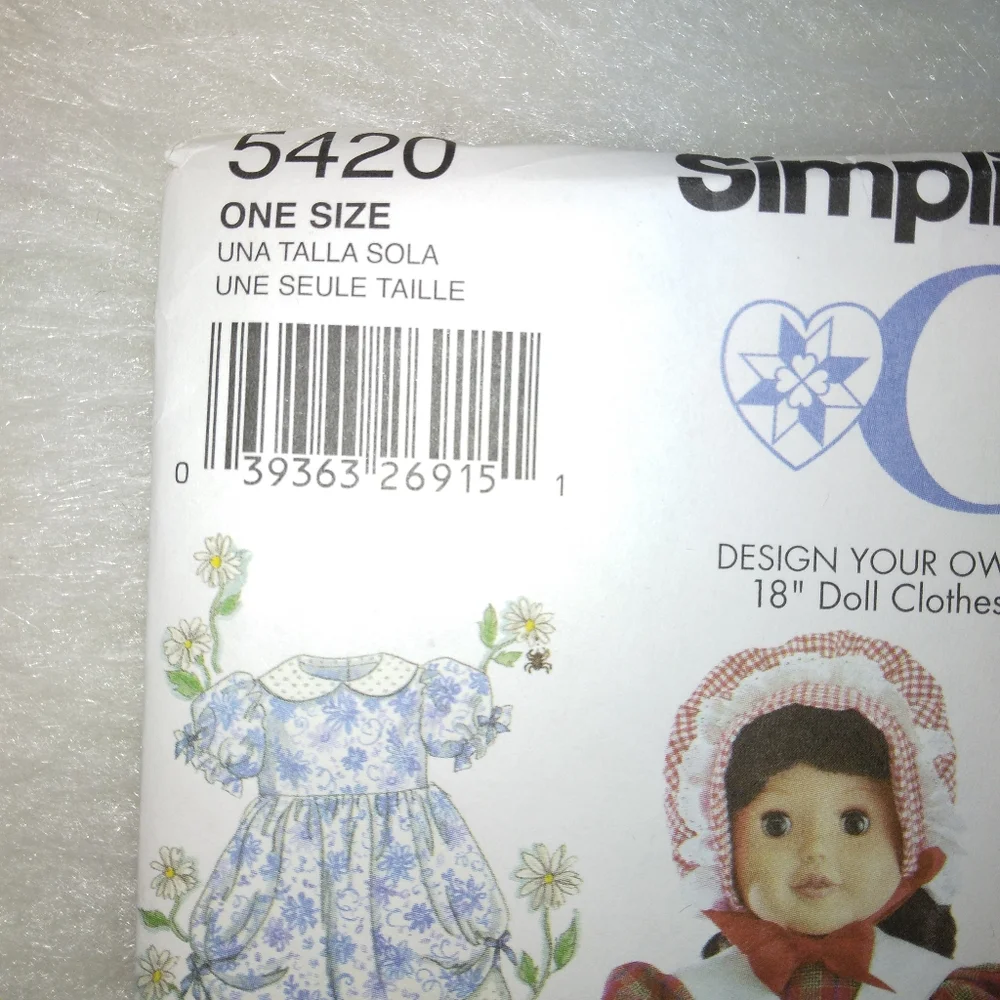 SIMPLICITY 5420 Design your own 18
